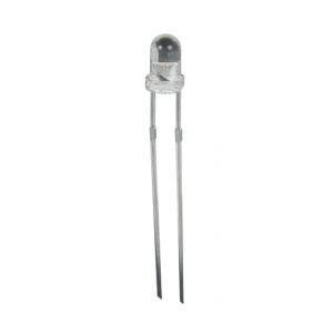 Velleman LED cablée K/LED30B bleu rond 3 mm 2200 mcd 25 ° 20 mA 3.2 V