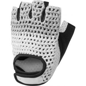 Altura Crochet Short Finger Gloves Men, blanc L Gants v&eacute;lo de route