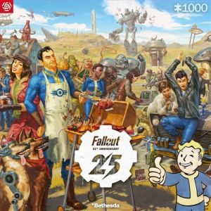 Good Loot Gaming Puzzle Fallout 25th Anniversary Puzzles Game Artwork for Adults Teens 1000 Piece Puzzle Game Puzzles Inspired by a Computer Game 68,3x48cm