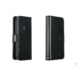 Rabat Housse Telephone pour Nokia 225 4G (2024) noir Flip Etui