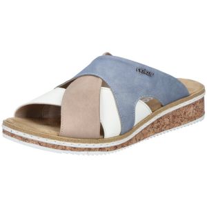 Rieker Femme V3683 Mules, Multicolore, 39 EU