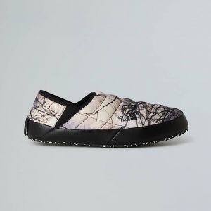 Image de The North Face Pantoufles Thermoball V Traction Pour Homme Image Lift Print White Dune Taille 40.5 male