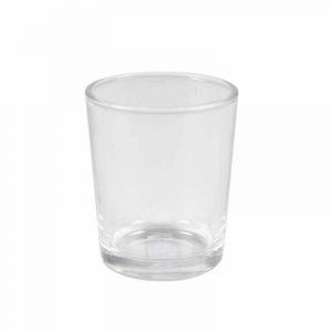 Photophore Déco verre 12cm Transparent Prix