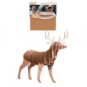 Image de Déco 3D en carton Cerf