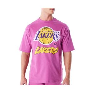New era T-shirt oversize Los Angeles Lakers NBA Wordmark