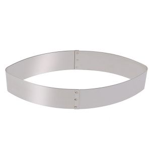 Image de De Buyer Cercle à calisson 15 cl 11 cm inox