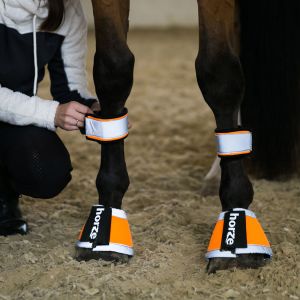Horze Courroies de cuisse réchissantes bZeen - Taille: Poney