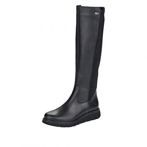 Remonte D3975, Botte haute jusqu'au genou Femme, Schwarz/Schwarz/Schwarz / 01, 38 EU