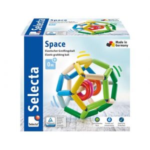 Image de Selecta Hochet balle en bois Space