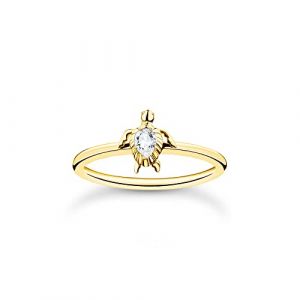 Thomas Sabo TR2401-414-14-48 - Bague - Femmes - 925er Argent plaqué or jaune - taille de la bague 48