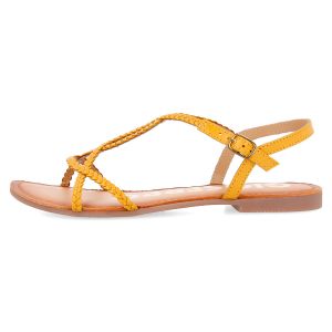 Gioseppo Ossian Sandales pour femme, Jaune moutarde, 38 EU