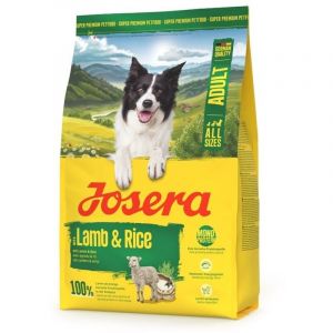 Josera 900g Adult agneau et riz croquettes pour chien