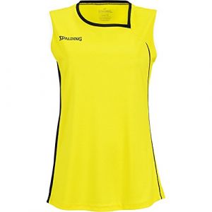 Image de Spalding Spalding 4Herii Débardeur Femme Jaune/Noir/Blanc FR : XS (Taille Fabricant : XS)