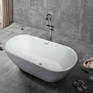 Image de Arati Bath&shower Baignoire ovale sur pied Installation indépendante Design Coo