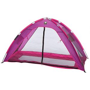 Image de Deryan Bedtent - Moustiquaire Pour lit - Tente de Protection Contre les Insectes - Pliable - Léger - Moustiquaire de Voyage Pour Enfants - Avec sac de Transport - Violet