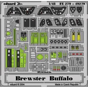 Eduard MAQUETTE BREWSTER BUFFALO TAMIYA 1/48 FE279