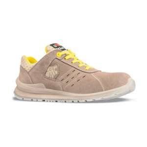 U-Power Chaussure de sécurité basse TOMMY S1P SRC - FLAT OUT - taille: 38 - Beige / Jaune