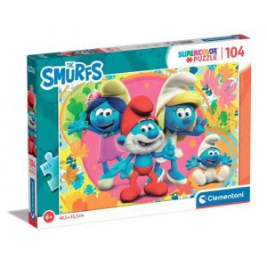 Clementoni 25733 - 104p Schtroumpfs
