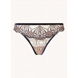 Aubade Tanga COEURS ENLACÉS Bleu