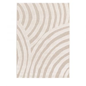 DRAWER Tapis ethnique beige 200x290 cm