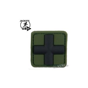 Jackets To Go 3D-Patch Red Cross Medic forest 25 mm