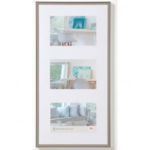 Image de Walther Design KV315D New Lifestyle, Cadres en plastique, 3X 10x15 cm, acier, lot de 1