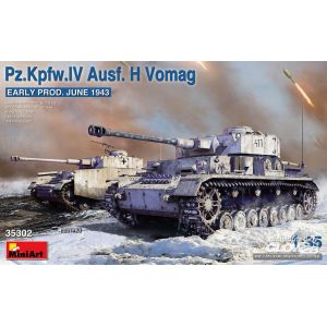 Mini Art Maquette Char Pz.kpfw.iv Ausf. H Vomag. Early Prod. June 1943 - MiniArt
