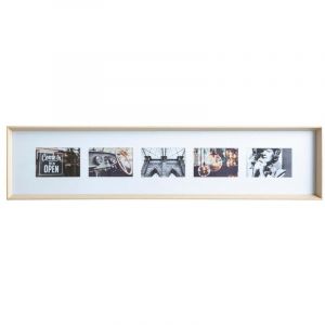 Image de Atmosphera P&ecirc;le-m&ecirc;le Multivues 5 Photos en Bois et Verre