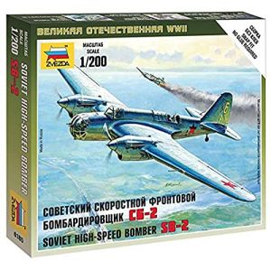 Zvezda Maquette avion : Tupolev SB-2