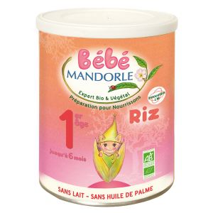 Image de La Mandorle Préparation pour nourrissons Riz 1er âge 800g - de 0 à 6 mois