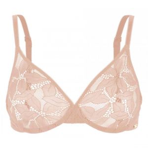 GOSSARD Soutien-gorge emboitant armatures - Rose Glossies Lotus - Couleur Rose - Taille 90B