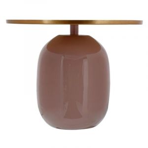 Prix Table d'Ap Design Lucile 51cm Vieux Rose