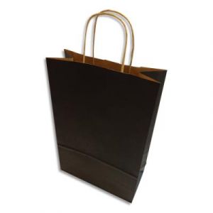 Lot de 200 sacs en papier recyclé h-Green - Noir - 320 x 420 x 150 cm