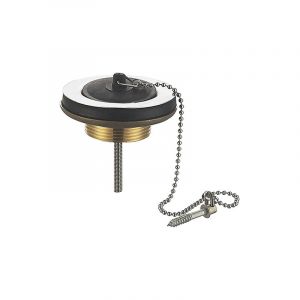 Rousseau Bonde &agrave; bouchon pour &eacute;vier gres perc&eacute; D.60mm