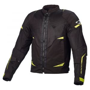 Macna Vestes Hurracage - Black / Neon Yellow - Taille S