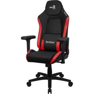 Aerocool Fauteuil Gamer Crown Leatherette (Noir/Rouge)