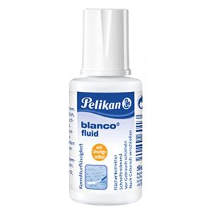 Pelikan Liquide correcteur blanco liquide 20 ml avec solvant 10 bouteilles en carton