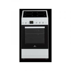 Continental Edison Cuisiniere vitrocéramique CECV50FCW 4 feu L49.5 H82.7 P58 cm