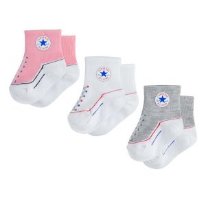 Converse Chaussettes bébé CHN Striated QTR (x3)
