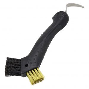 Cure-pied pour cheval avec brosse Imperial Riding Scraper
