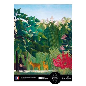 Sentosphère Puzzle 1000 pièces : La cascade, Le Douanier Rousseau Coloris Unique