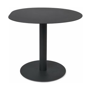 Ferm Living Table à manger en acier noir 72 x 96 cm Pond