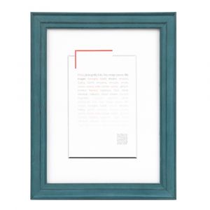 Image de Brio Cadre photo Belle-Ile bleu 50x70 cm, marque fran&ccedil;aise