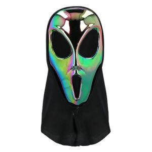 Ruedelafete Boland - Masque facial avec capuche, masque pour déguisements, Halloween et Carnaval
