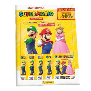 Panini Carte &agrave; collectionner Super Mario 2 Album + 3 pochettes + Carte EL