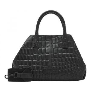 Image de Liebeskind BERLIN Paperbag Waxy Croco Chelsea Shopper S Black [152665] - sac shopper sac a main