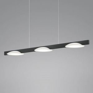 Helestra POLE Suspension LED, 3 sources de lumières, 36/1901.22,