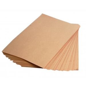 Clairefontaine 975002C-Une Rame 29,7X42 cm 25 Feuilles 120 g, Papier, Kraft Brun Verge, A3