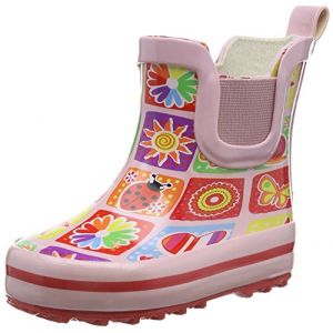 Image de Beck Bottes enfant caoutchouc Memory rose - Taille 19