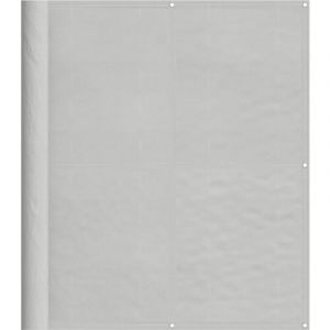 VidaXL Cran de balcon gris clair 120x500 cm 100% polyester oxford Gris